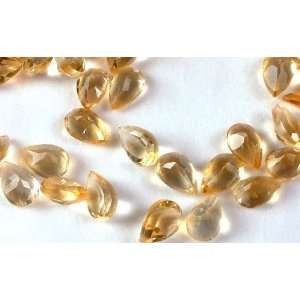  Citrine mm Pears (Price Per 6 Pieces)   