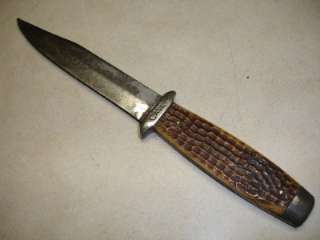 VINTAGE CASE FIXED BLADE HUNTING KNIFE  