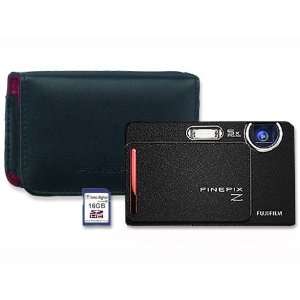  Fuji Z300 Black 10MP Digital Camera & Genuine Fuji Z300 