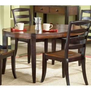 Hillsdale Casa Blanca Wood Oval Dining Table 