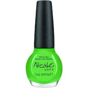    Nicole by OPI Nail Lacquer, One Time Lime, 0.5 Fluid Ounce Beauty