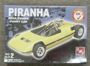 PIRANHA FUNNY CAR AMT Model plastic car kit  