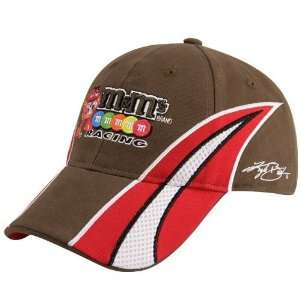  #18 Kyle Busch Brown Driver Pit Adjustable Hat Sports 