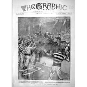   1900 ASSASSINATION SHOOTING MURDER KING HUMBERT MONZA