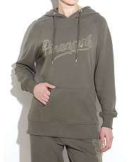 Khaki (Green) Pineapple Diamante Hoody  241181434  New Look