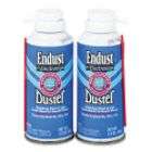 Endust Compressed Gas Duster with Bitterant, Two 3.5oz per Pack