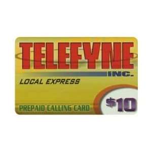   Card $10. Telefyne Inc. Local Express (Utility Card) 