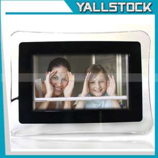 New 7 inch Figure Screen Digital Photo Frame with Butterfly Shaped 