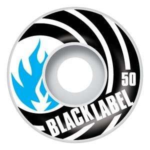  Black Label Vertigo 50mm, Set of 4 Skate Board Wheels 