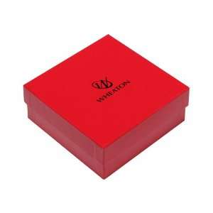  Wheaton W651605 Red Chipboard CryoFile Storage Box, 130mm 