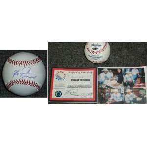 Fergie Jenkins Signed MLB Baseball w/284 Wins  Sports 