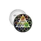 Legend Zelda Triforce Gamers Pin Button Pinbacks 1.75