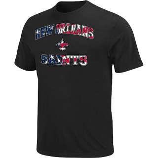 New Orleans Saints Stars & Stripes Short Sleeve T Shirt   