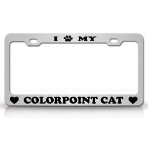 com I PAW MY COLORPOINT Cat Pet Animal High Quality STEEL /METAL Auto 