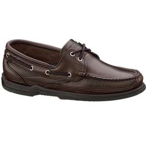 Sebago Mens Dark Brown Casual Boat Shoes Schoodic B70829  