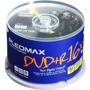  Samsung Pleomax 16X DVD+R 4.7GB 50 Disc Spindle 