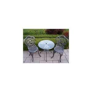  Oakland Living Hummingbird Bistro Set with Two Chairs 