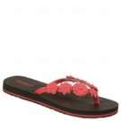 Womens   Red   Sandals   Flats  Shoes 