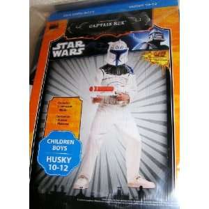  Star Wars Clone Trooper Captain Rex Childs Costume Size 