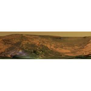   Poster Huge Print Mars Victoria Crater   76.5 X 24 