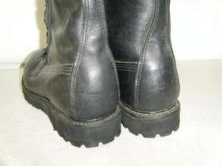 MILITARY Steel Toe Work Boots Size 7 W Mens Used  
