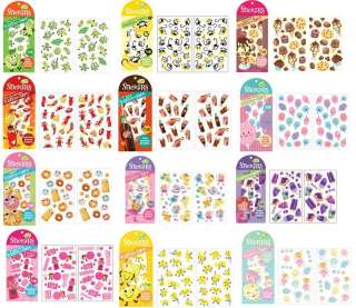   Scratch and Sniff Various Scented Stickers, 30 40 Stickers Per Pkg