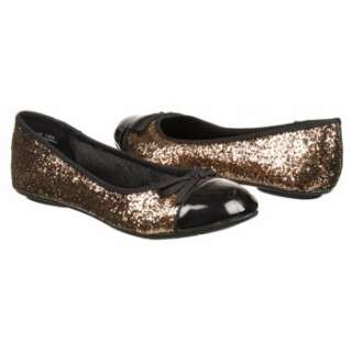 Womens MIA 24 Karat Bronze Glitter Shoes 