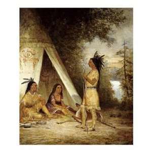 American Experience   The Betrothal Of Hiawatha Giclee