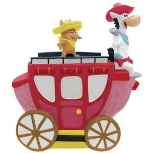  Westland Giftware Quick Draw McGraw on Carriage Cookie Jar 