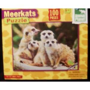  Animal Planet Meerkats 100 Piece Jigsaw Puzzle Toys 