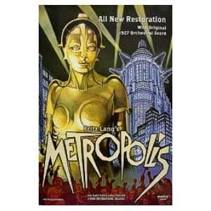  Metropolis   Restoration   27x39 Movie Poster