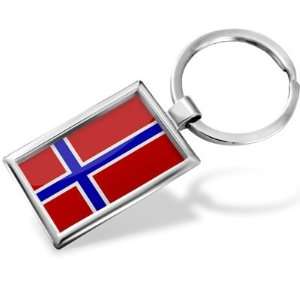  Keychain Norway Flag   Hand Made, Key chain ring 
