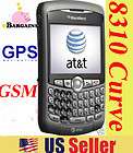   Blackberry 8310 Curve UNLOCKED Phone AT&T Titanium GSM Bluetooth GPS
