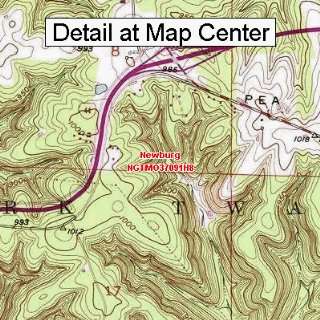   Map   Newburg, Missouri (Folded/Waterproof)