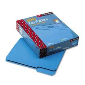   , Top Tab, Letter, Blue, 100/Box(sold in packs of 3)