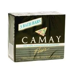  Camay Flair Scented Bath Bar   4.0 oz bars X 3 ea Beauty