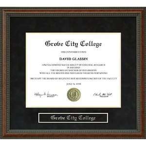  Grove City College (GCC) Diploma Frame