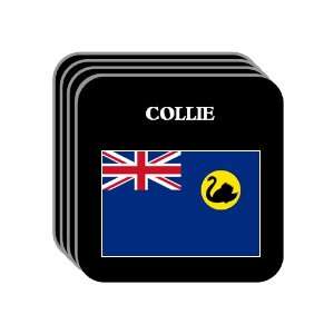  Western Australia   COLLIE Set of 4 Mini Mousepad 