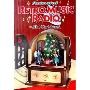  Animated Retro Music Jukebox Radio Am/fm Plays 12 