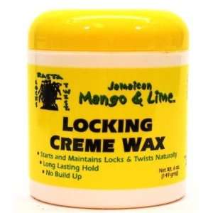   Jam Mango & Lime Locking Creme Wax 6 oz. (3 Pack) with Free Nail File