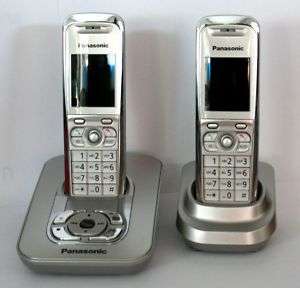 Panasonic KX TG 8422 GN silber NEU Händler Rechnung DUO 5025232523856 