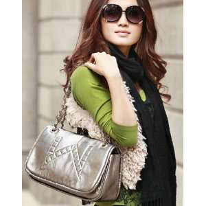   Bag Handbag Chain Women Fashion Silver 1170048 19 