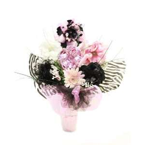  Zestfully Zebra Budding Beauty Flower Hat Bouquet Toys 