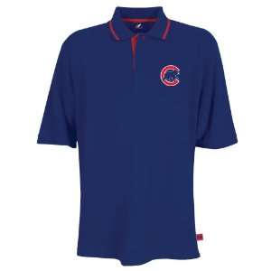  Chicago Cubs Royal Blue Coaches Choice 2 Polo