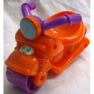   Weebles, Orange Motor Bike, Replacement Figure Toy Toys & Games