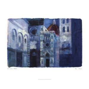    Duomo Florence   Poster by Ann Oram (28 x 22)