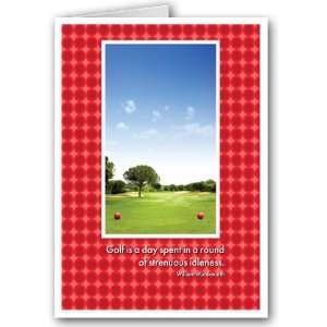  William Wordsworth Golf Quote Note Card   10 Boxed Cards 