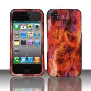   burning skull design that fits onto your Verizon or AT&T Iphone 4/4S