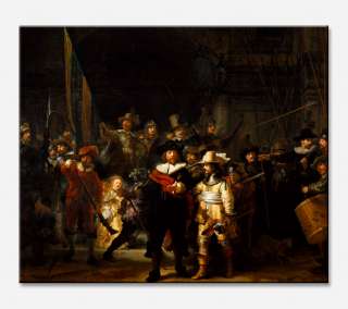 REMBRANDT   DIE NACHTWACHE   80 x 66 CM NIGHTWATCH D  