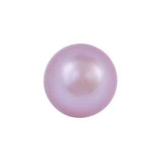  10mm natural lavender pearl on 925 sterling silver stud earrings 